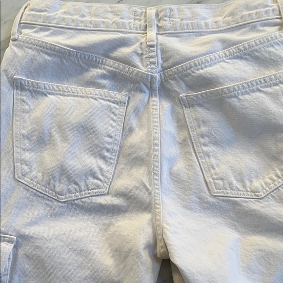 Agolde MINKA High Rise Wide Leg Denim Cargo Jeans - Picture 6 of 11